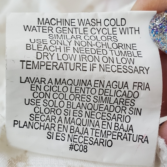 Meraki Mock Neck Smocked floral Top - Picture 12 of 12